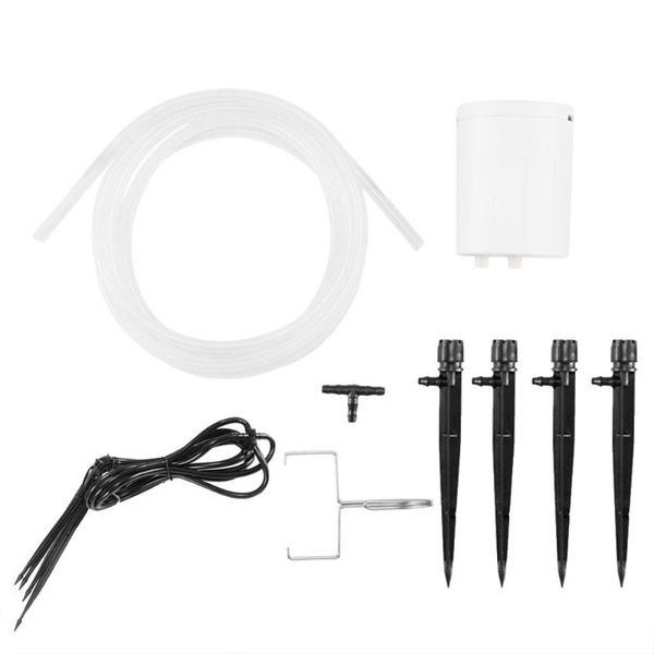 diy micro automatic drip irrigation kit self watering system with timer watering machine dripping heads three-way joint hose new